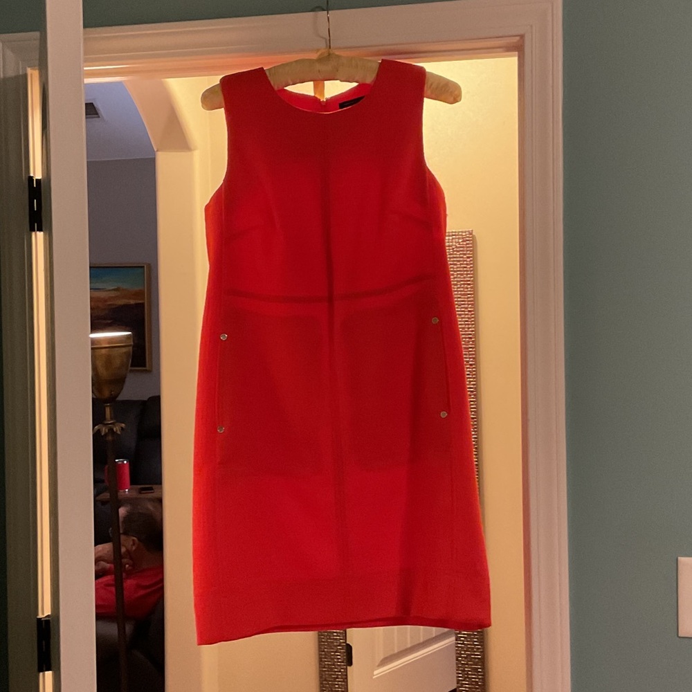 Tommy Hilfiger Vibrant Orange Dress